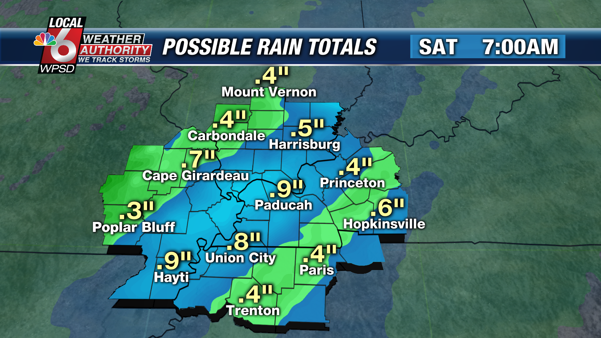 rain forecast